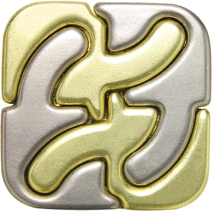 Bartl Huzzle Cast Square - Hochwertiges Metall-Puzzle