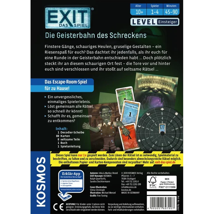 EXIT- Das Spiel Die Geisterbahn des Schreckens – Bild 8