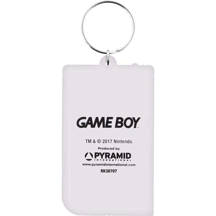 Pyramid International schlüsselanhänger Nintendo Gameboy 6 cm weiß – Bild 5