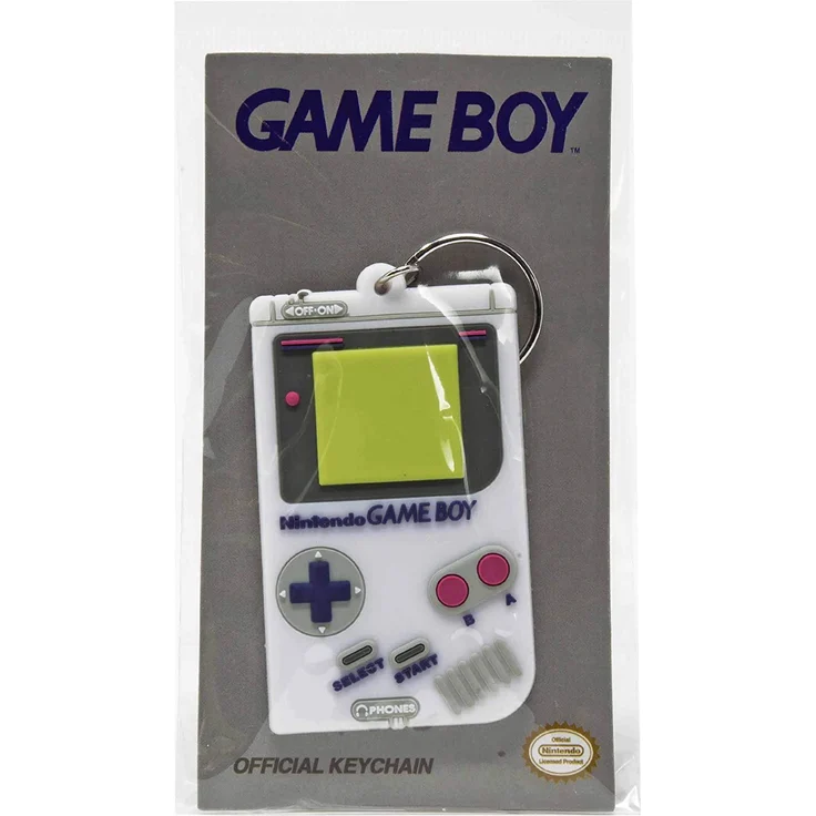 Pyramid International schlüsselanhänger Nintendo Gameboy 6 cm weiß – Bild 7
