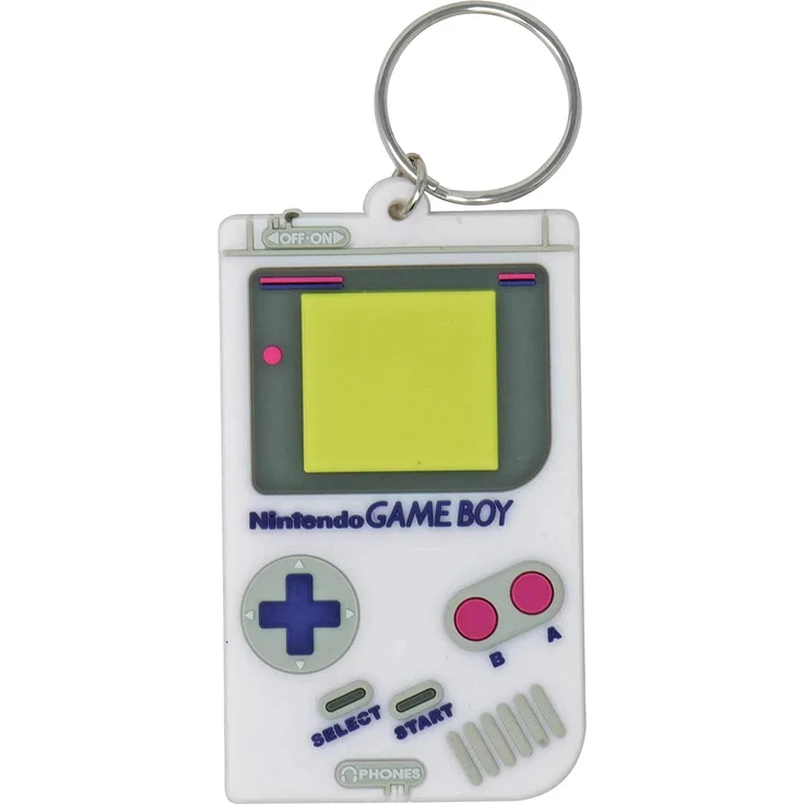 Pyramid International schlüsselanhänger Nintendo Gameboy 6 cm weiß – Bild 3