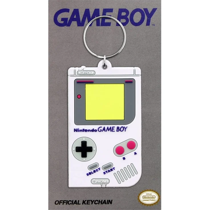 Pyramid International schlüsselanhänger Nintendo Gameboy 6 cm weiß – Bild 6