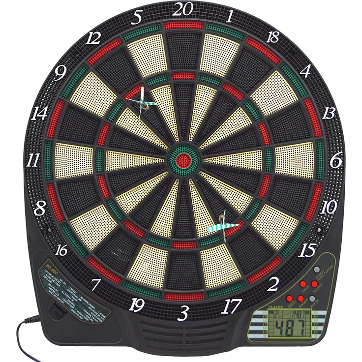 Best Sporting elektronische Dartscheibe CHESTER mit 6 Pfeilen - LCD-Anzeige