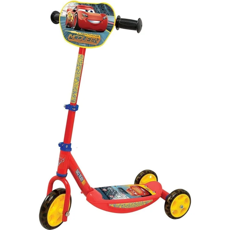 Smoby 750326 - Cars Roller mit Bremse, klappbar – Bild 3