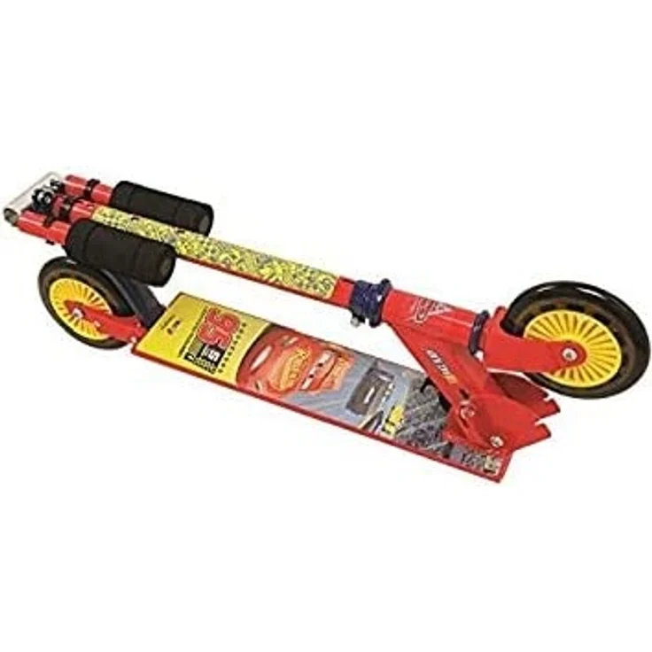 Smoby 750326 - Cars Roller mit Bremse, klappbar – Bild 4