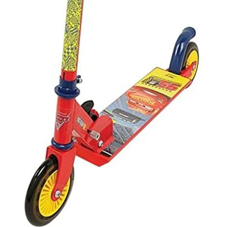 Smoby 750326 - Cars Roller mit Bremse, klappbar – Bild 2