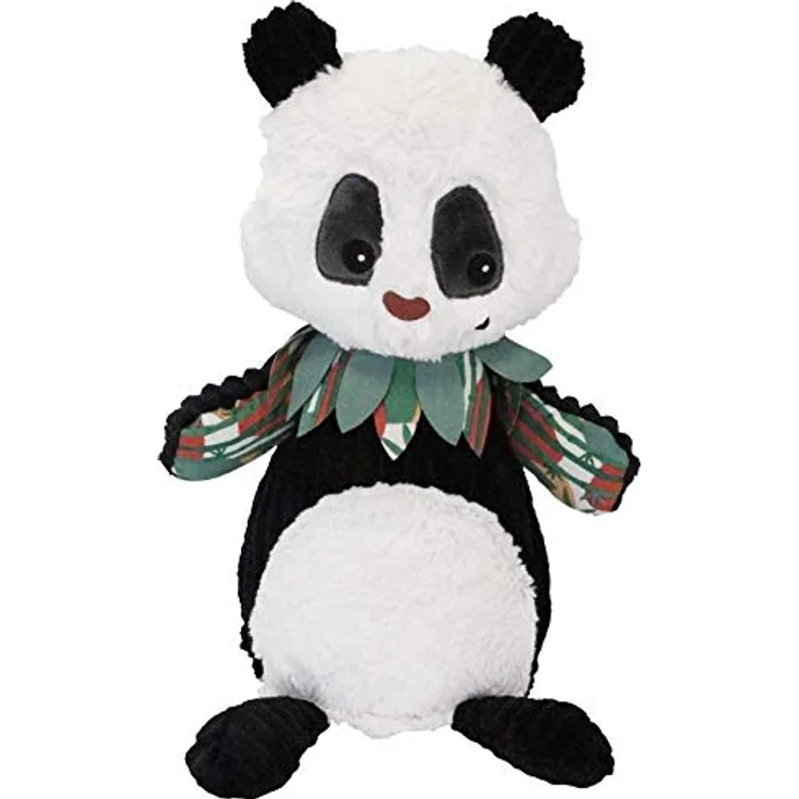 Les Deglingos Kuschelpanda schwarz/weiss 35 cm