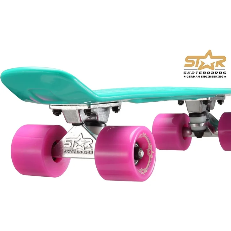 STAR-SKATEBOARDS Vintage Retro Cruiser Skateboard – Bild 4