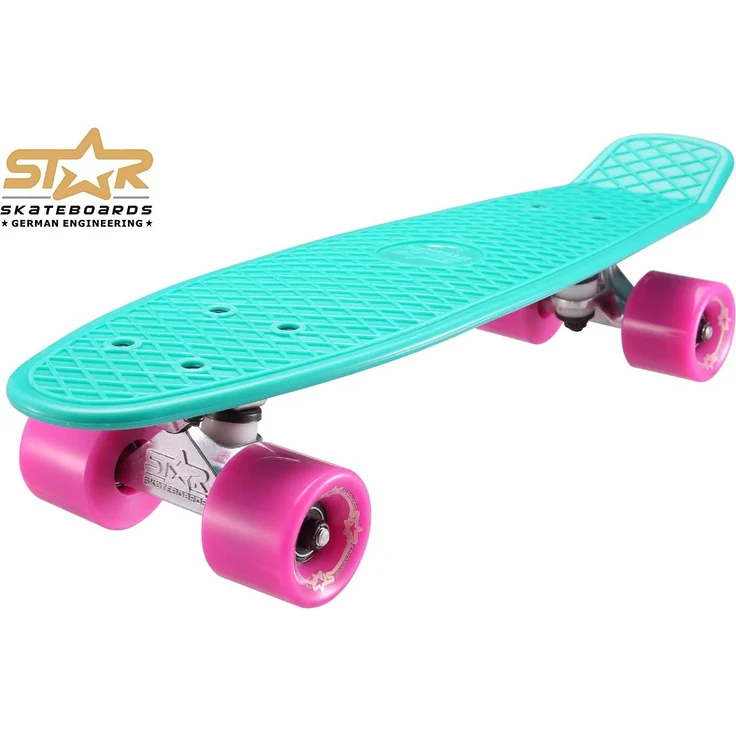 STAR-SKATEBOARDS Vintage Retro Cruiser Skateboard – Bild 2