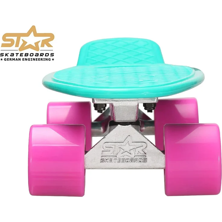 STAR-SKATEBOARDS Vintage Retro Cruiser Skateboard – Bild 6