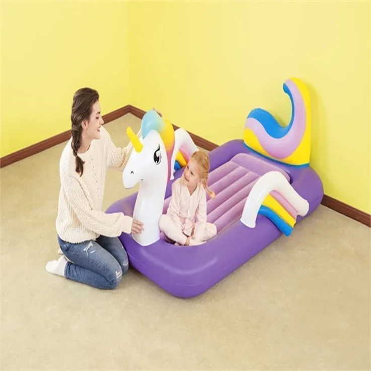 Up, In & Over™ Luftmatratze für Kinder "Einhorn" 196 x 104 x 84 cm – Bild 8
