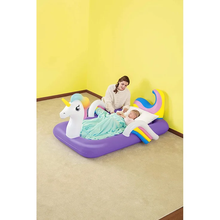 Up, In & Over™ Luftmatratze für Kinder "Einhorn" 196 x 104 x 84 cm – Bild 14