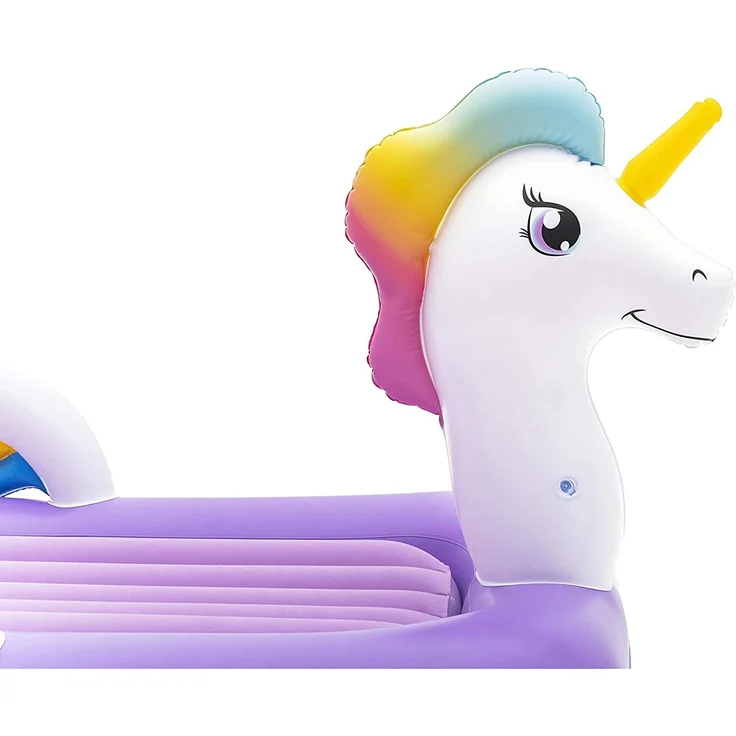 Up, In & Over™ Luftmatratze für Kinder "Einhorn" 196 x 104 x 84 cm – Bild 7