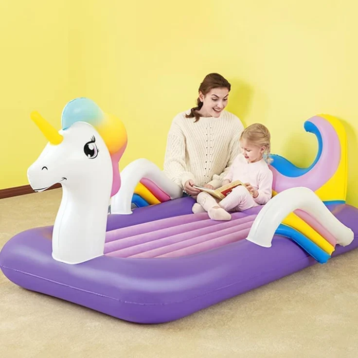 Up, In & Over™ Luftmatratze für Kinder "Einhorn" 196 x 104 x 84 cm – Bild 10