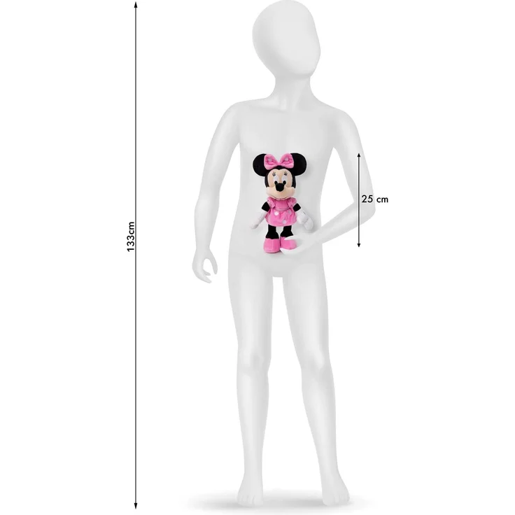 Simba 6315874843 - Disney Plüschfigur, Minnie, 25 cm – Bild 8