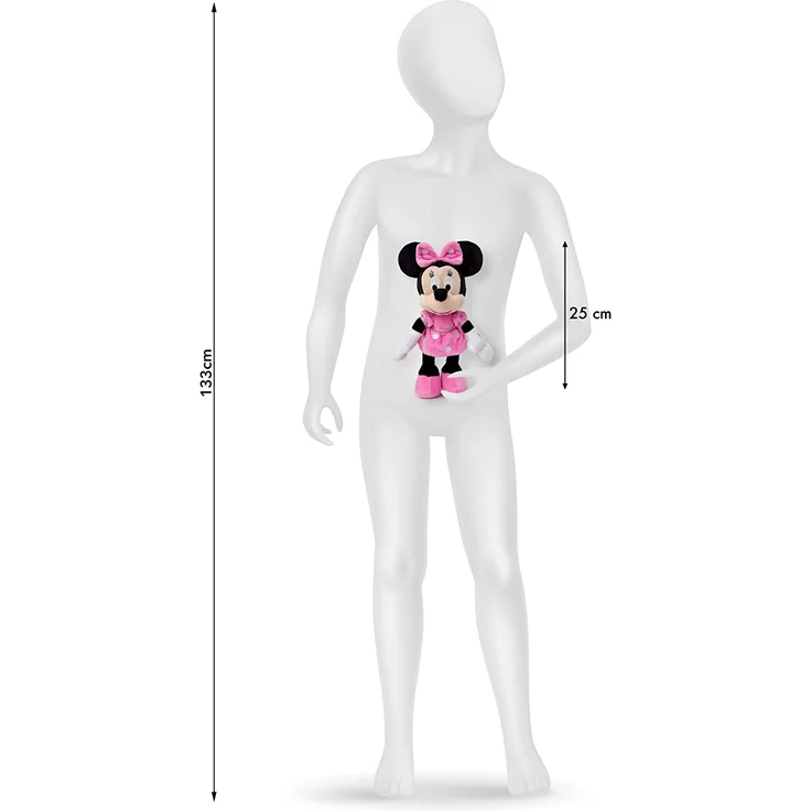 Simba 6315874843 - Disney Plüschfigur, Minnie, 25 cm – Bild 9