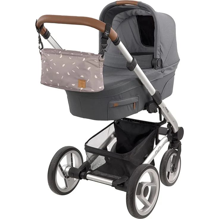 Lässig Cas Buggy Organizer Blocks Taupe – Bild 5