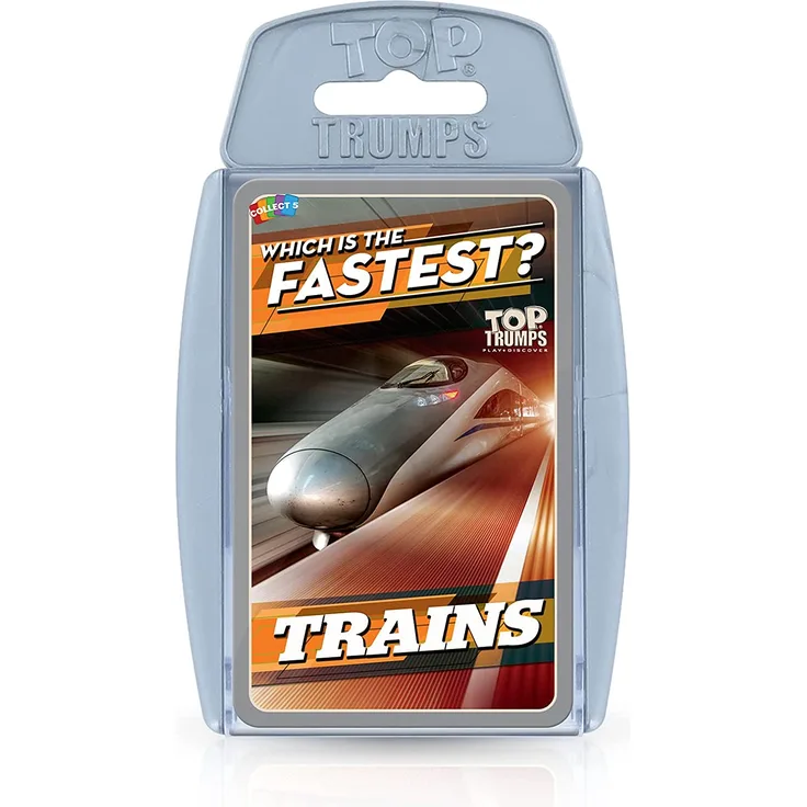 Winning Moves Trains Top Trumps Card Game (ENGLISH)