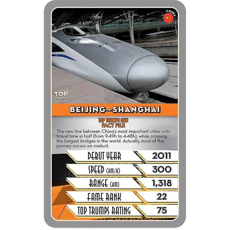 Winning Moves Trains Top Trumps Card Game (ENGLISH) – Bild 4
