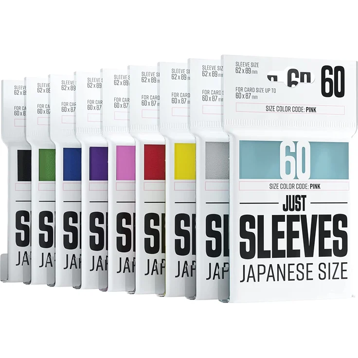 Just Sleeves - Japanese Size White (60 Sleeves) – Bild 3