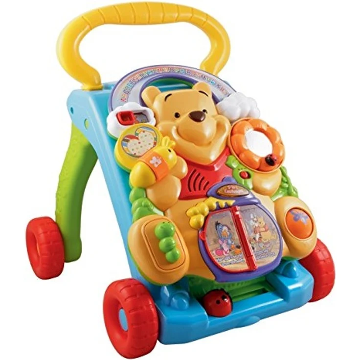 VTech Baby 80-114304 - Winnie Puuh 2-in-1 Laufwagen, Normalverpackung, Bunt (Winnie Puuh) - Preisvergleich – Bild 1