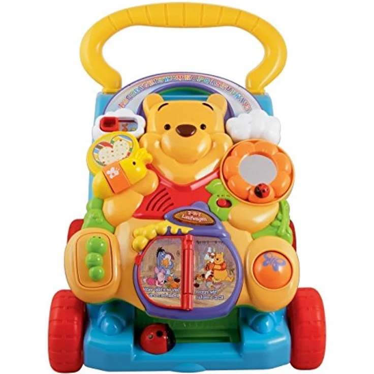 VTech Baby 80-114304 - Winnie Puuh 2-in-1 Laufwagen, Normalverpackung, Bunt (Winnie Puuh) - Preisvergleich – Bild 2