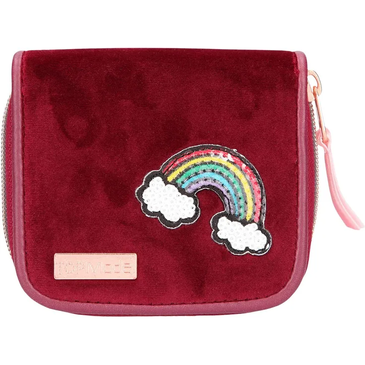 Depesche Portemonnaie TOPModel Velvet dunkelrot
