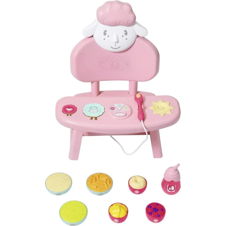Zapf Creation 701911 Baby Annabell Lunch Time Tisch Puppenzubehör mit Funktion, bunt - Preisvergleich – Bild 1
