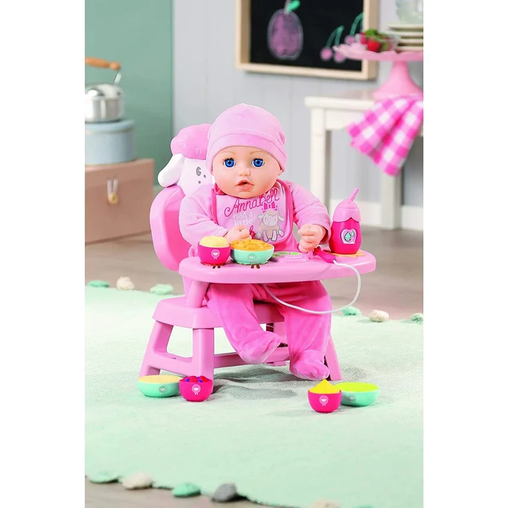 Zapf Creation 701911 Baby Annabell Lunch Time Tisch Puppenzubehör mit Funktion, bunt - Preisvergleich – Bild 6