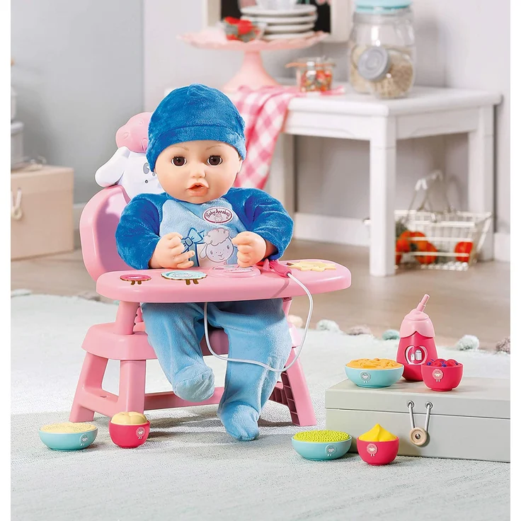 Zapf Creation 701911 Baby Annabell Lunch Time Tisch Puppenzubehör mit Funktion, bunt - Preisvergleich – Bild 7