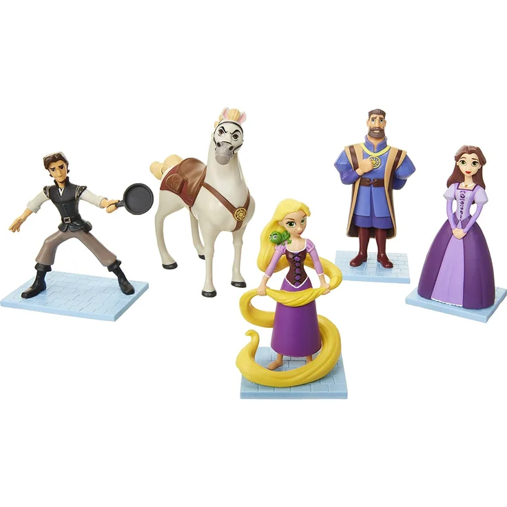 Disney Rapunzel (Neu Verföhnt) 5-Figuren Set – Bild 1