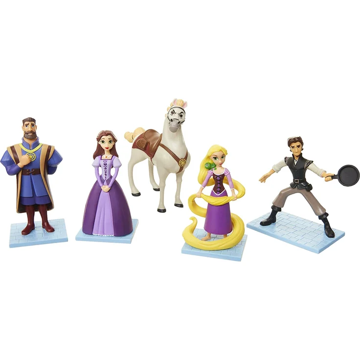 Disney Rapunzel (Neu Verföhnt) 5-Figuren Set – Bild 2