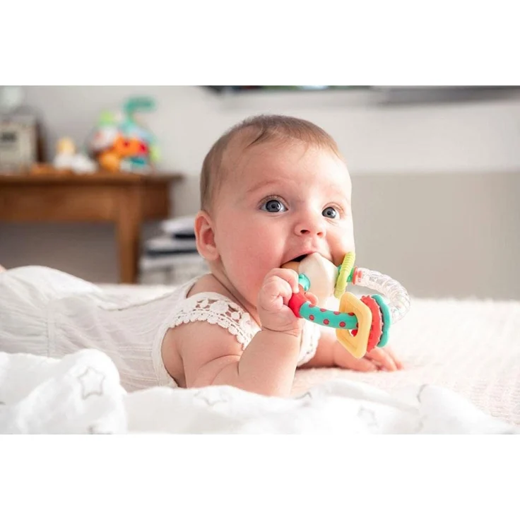 Sophie La Giraffe Baby-Rassel, Blau – Bild 3