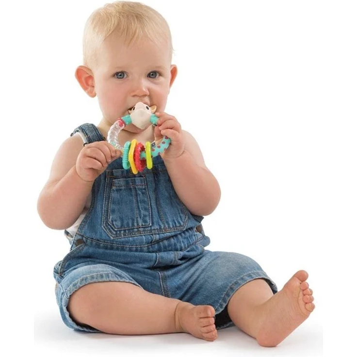 Sophie La Giraffe Baby-Rassel, Blau – Bild 2