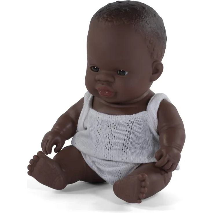 Baby-Puppe Dark Boy 21 cm