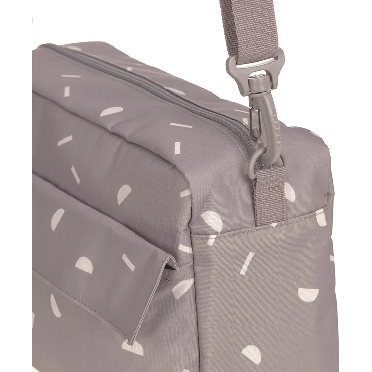 Lässig Organizer Buggy Bag Blocks taupe – Bild 4