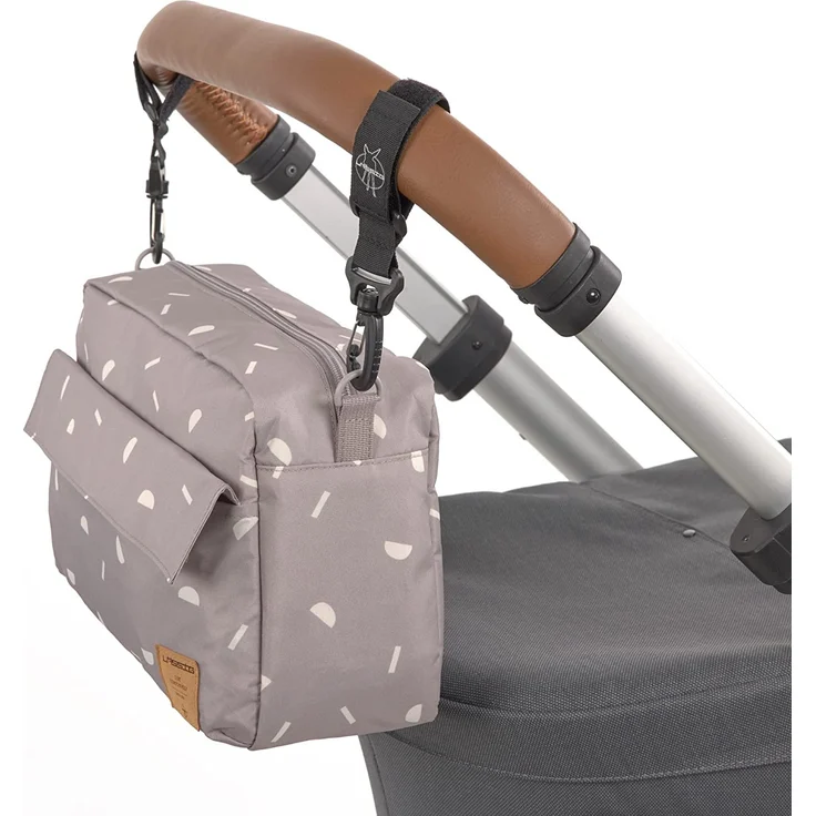 Lässig Organizer Buggy Bag Blocks taupe – Bild 5