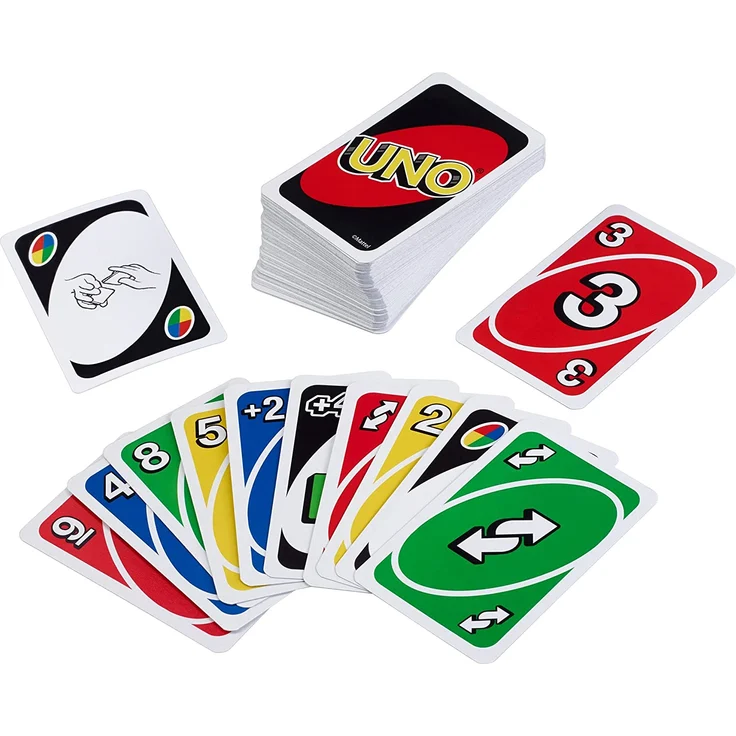 Mattel Games HGB63 - UNO-Kartenspiel mit 112 Karten und Sammlerdose, Spielzeug ab 7 Jahren – Bild 6