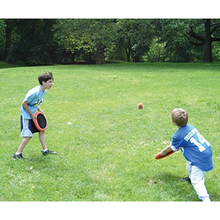 Schildkröt - Funsport 'Ogo Sport Set XS Disc', inkl. 2x Ogo Scheiben und 2x Ogo Bälle, ab 6 Jahren, blau/orange – Bild 3