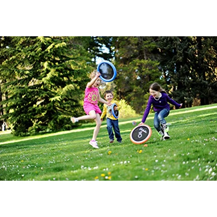 Schildkröt - Funsport 'Ogo Sport Set XS Disc', inkl. 2x Ogo Scheiben und 2x Ogo Bälle, ab 6 Jahren, blau/orange – Bild 4