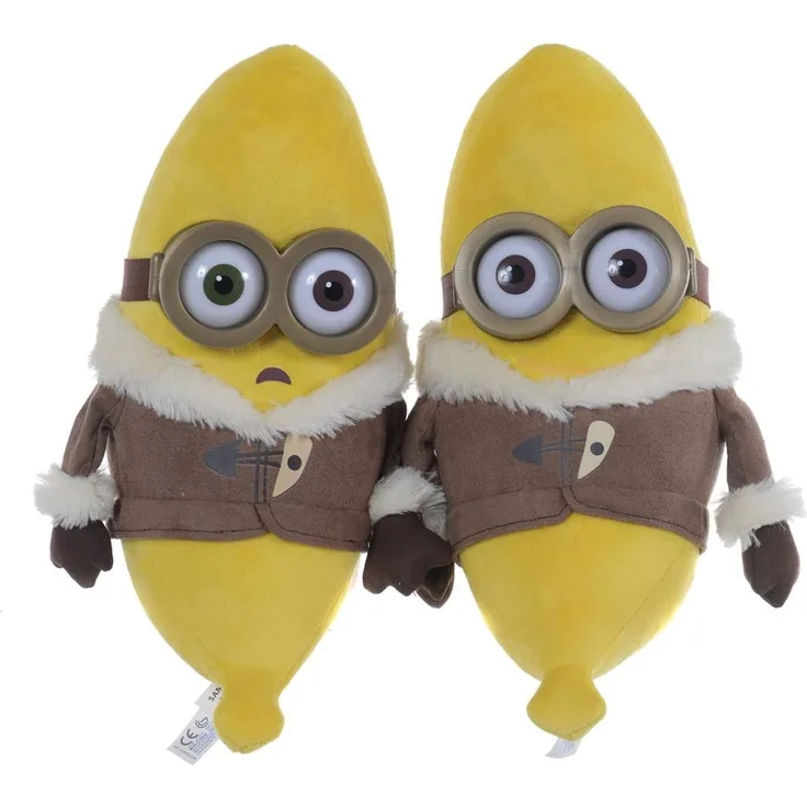 MINIONS 202320 - Plüsch, Banana Plastikaugen/Brille, Größe 3