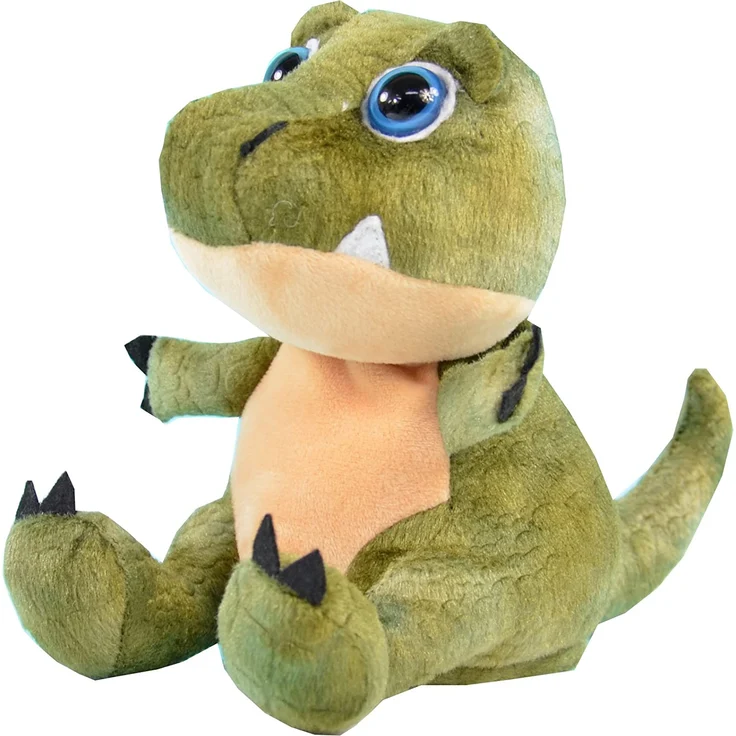Kögler 75946 - Laber Dino Babytooth, Labertier mit Aufnahme- und Wiedergabefunktion, plappert alles witzig nach und bewegt sich, ca. 20 cm groß, ideal als Geschenk für Jungen und Mädchen - Preisvergleich – Bild 3