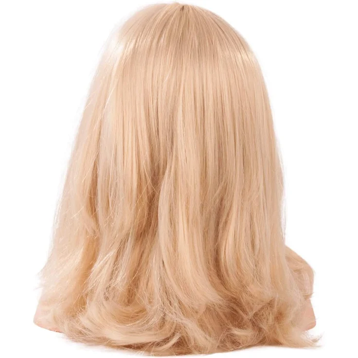Götz 1192052 Haarwerk mit blonden Haaren und blauen Augen - 28 cm hoher Frisierkopf- und Schminkkopf in 58-teiligen Set - geeignet für Mädchen ab 3 Jahren – Bild 3