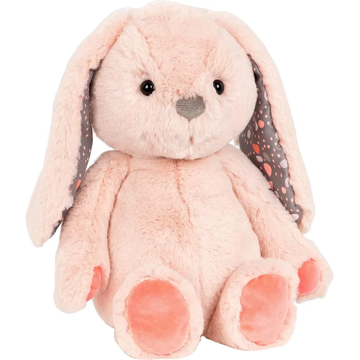 B. toys Kuscheltier Hase – Superweich mit langen Ohren – Plüschtier pfirsichfarben, Baby und Kinder Spielzeug für Mädchen und Jungen ab 0 Monate