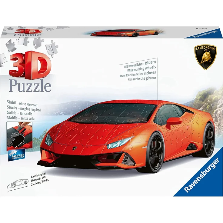 Ravensburger 3D Puzzle Lamborghini Huracan Evo – Bild 1