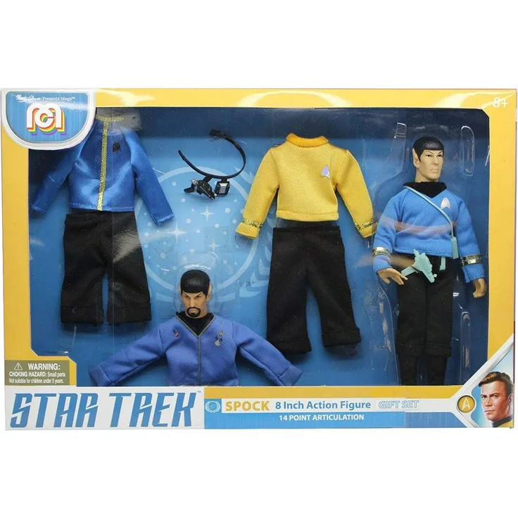 Star Trek TOS Actionfigur Spock Gift Set 20 cm