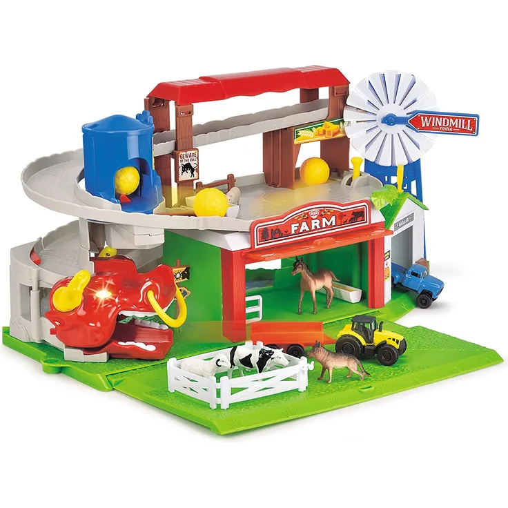 Dickie Toys Farm Adventure Playset Bauernhof 3 Jahr(e) Akkus/Batterien enthalten Mehrfarbig