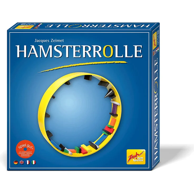Zoch 601133500 Hamsterrolle, Das abgedrehte Geschicklichkeitsspiel für alle Schwerkraftexperten, mit hochwertigem Spielmaterial aus Holz, ab 6 Jahren – Bild 6