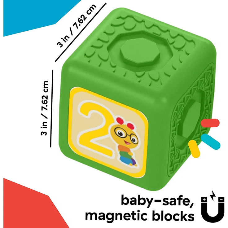 Baby Einstein Click & Create Magnetic Activity Blocks – Bild 6