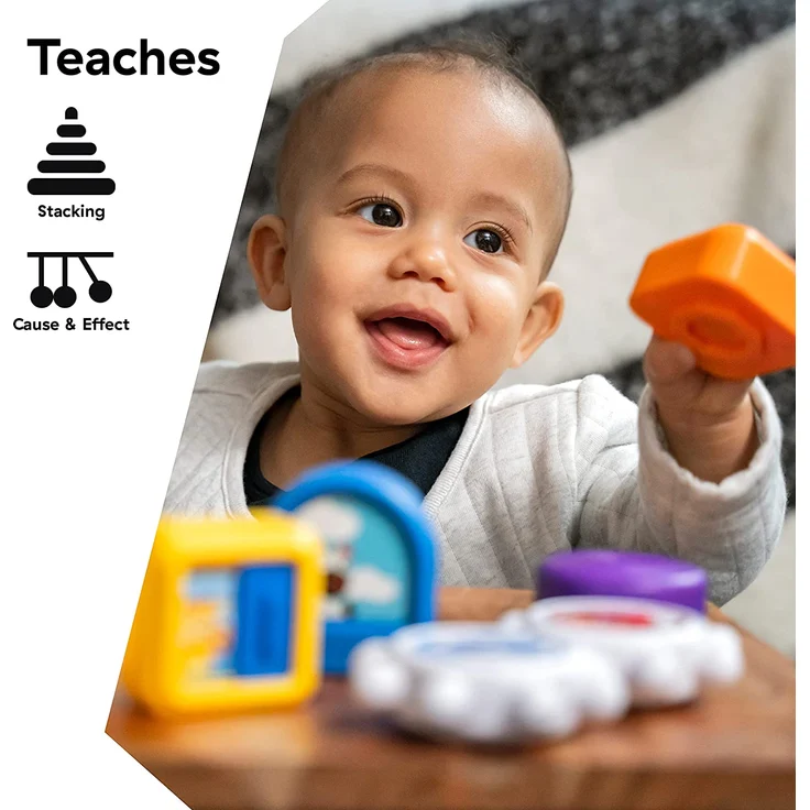 Baby Einstein Click & Create Magnetic Activity Blocks – Bild 5